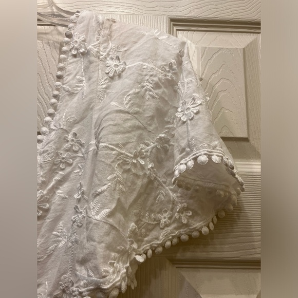 Showpo Fancy A Spritz Dress In White Embroidery Mini Dress - Picture 9 of 11